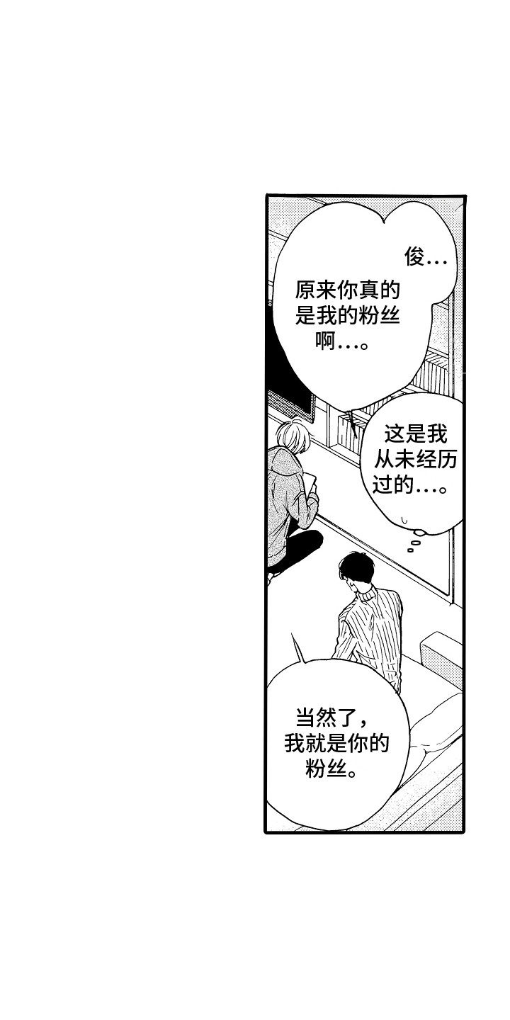 演员惩罚漫画,第4章：真正的粉丝2图