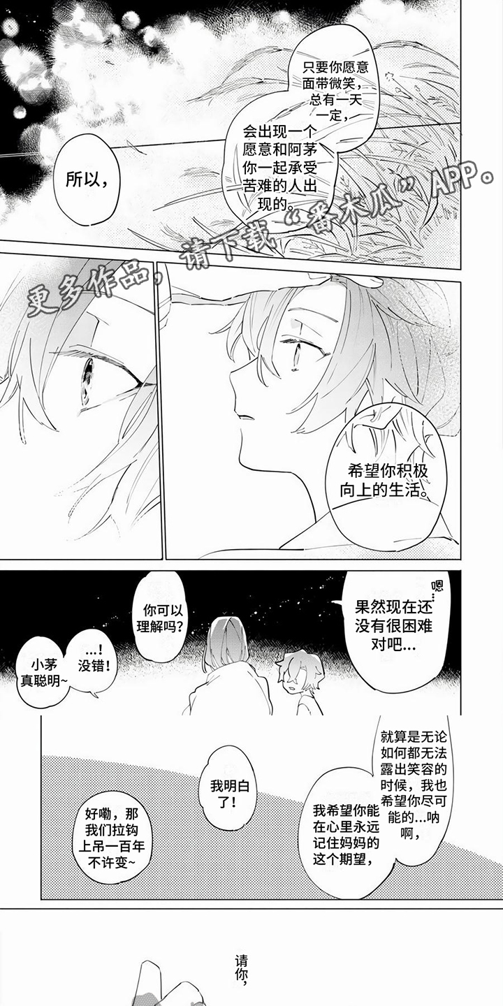 茅花怎么读漫画,第12章：约定1图