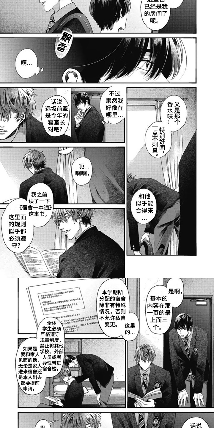 异名兄弟漫画,第3章：舍友1图