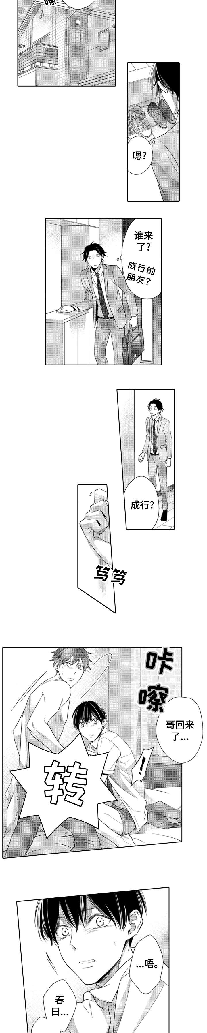 兄长的浪漫情史漫画,第2章：装傻1图