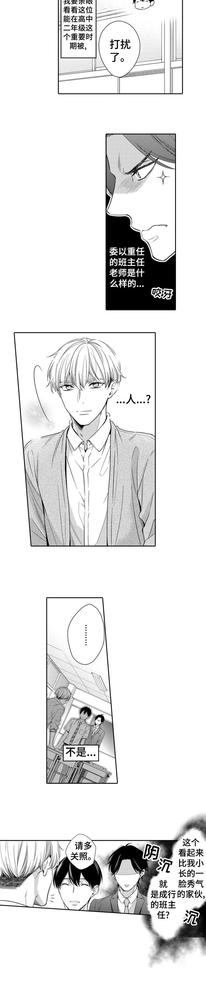 兄长的恋爱属性漫画,第1章：老师2图