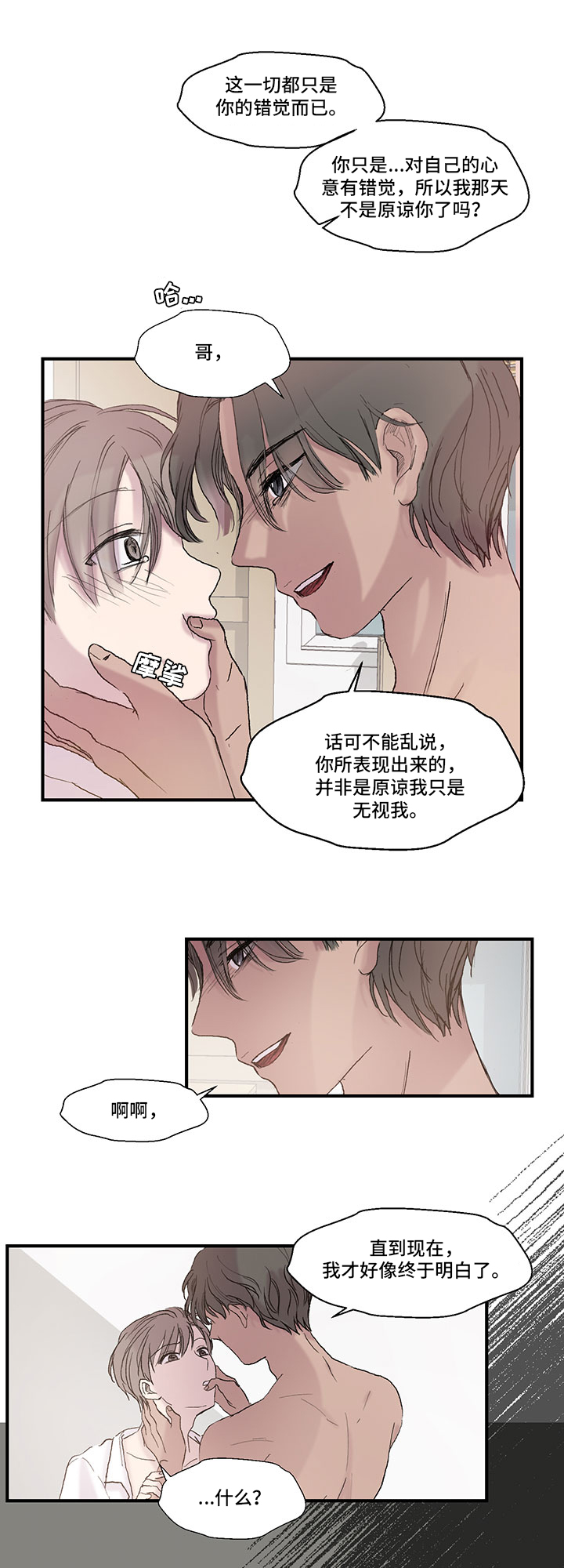 兄弟情义文案漫画,第7章：明白1图