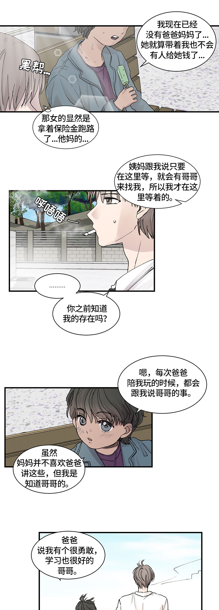 兄弟情义比天高漫画,第3章：情况1图