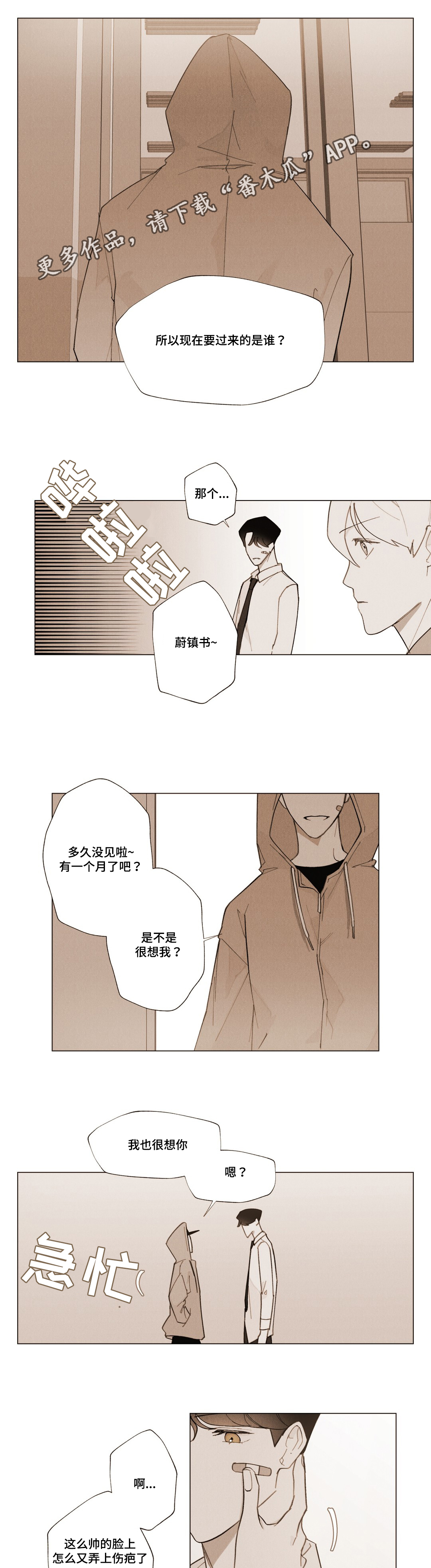 真诚对待世界漫画,第12章：我答应你1图