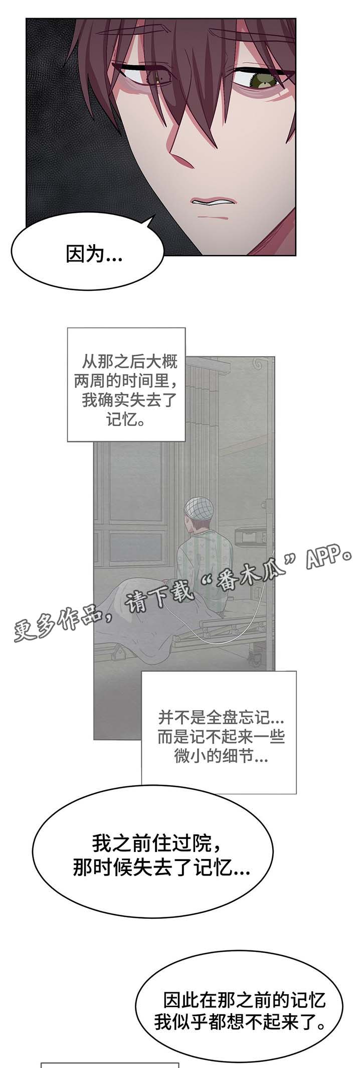 冬天来临的时候雪花怎么形容漫画,第53章：两次失忆症1图