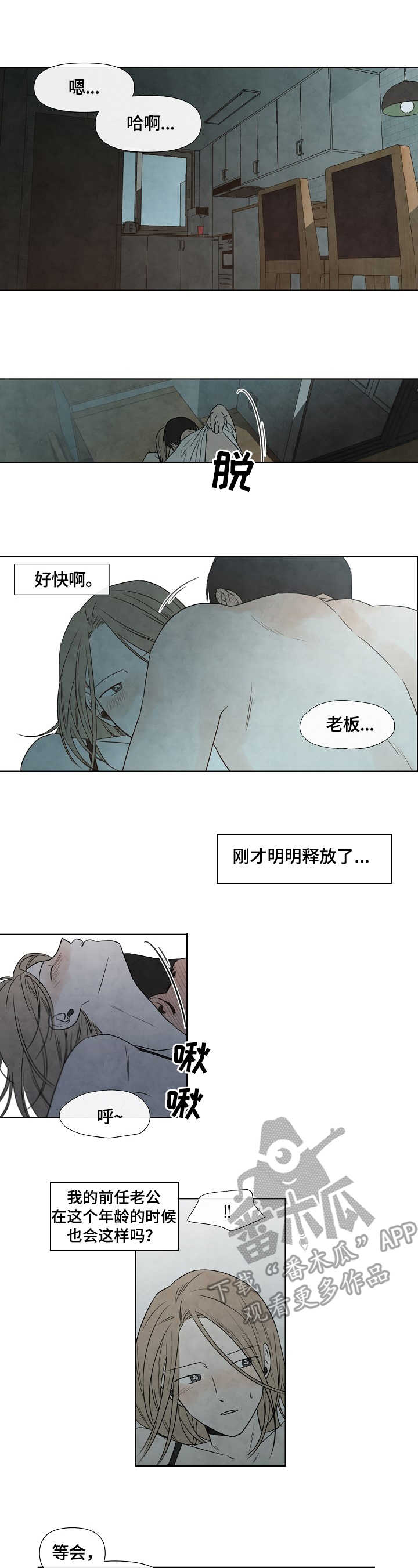 迷情姐妹电视剧29集漫画,第9章：紧张1图