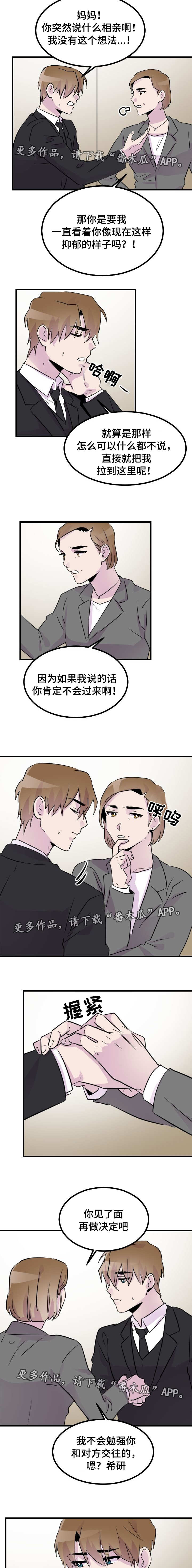 豪客来餐饮管理有限公司官网漫画,第35章：相亲1图