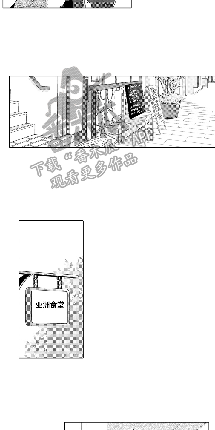 爱你的心很强烈漫画,第13章：心动1图