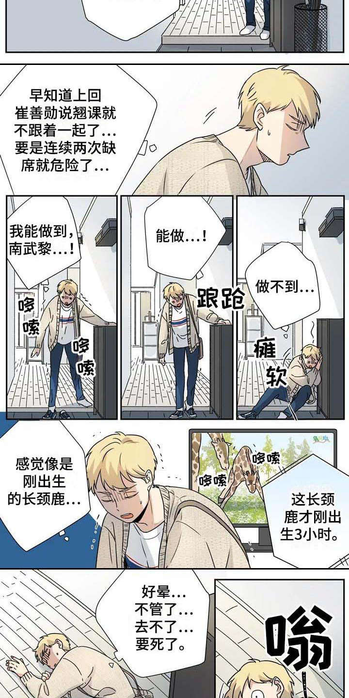 杀手室友漫画,第19章：生病2图