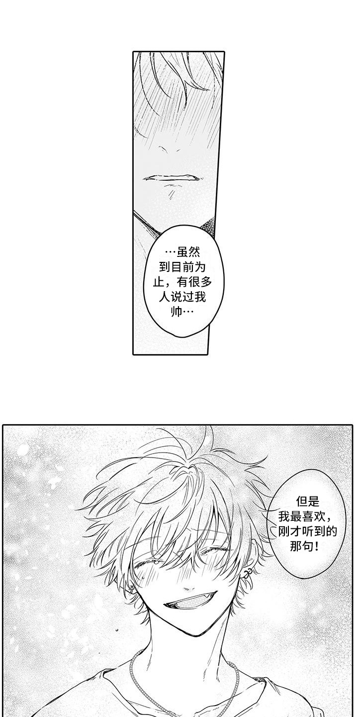 帅哥壁纸漫画,第8章：没有拒绝1图