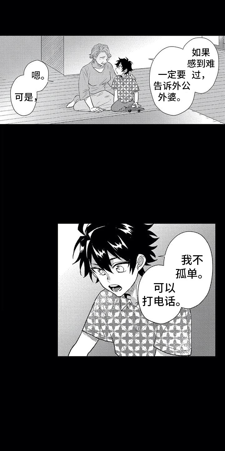 温柔霸气的简单舞蹈漫画,第10章：孤独1图