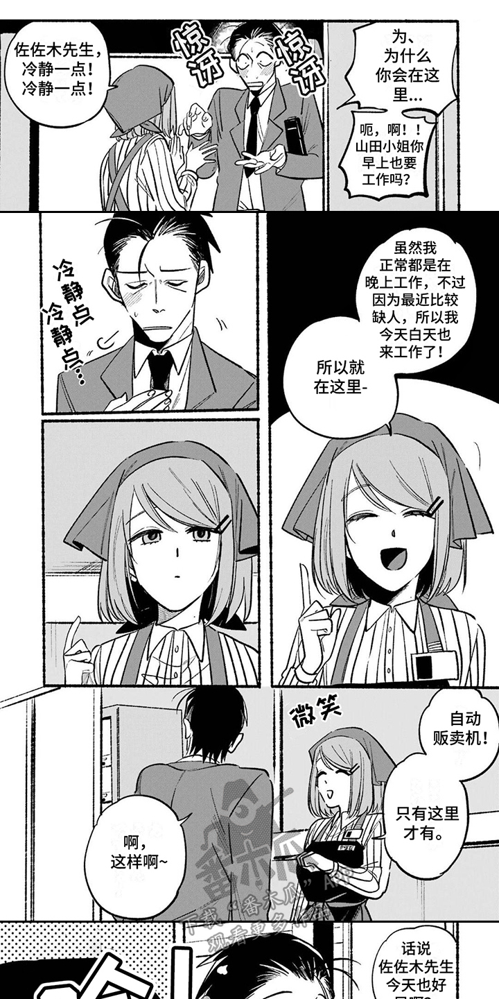 烟民分级漫画,第7章：很迟钝1图