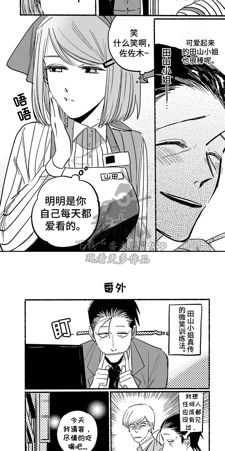 烟民比例有多高漫画,第6章：笑容练习2图