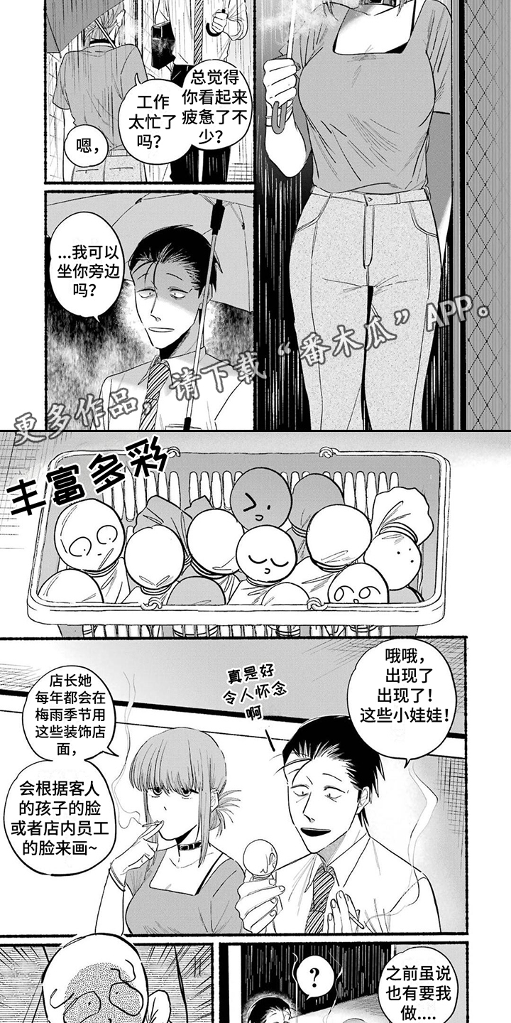 烟民两天没有抽烟什么症状漫画,第20章：晴天娃娃2图