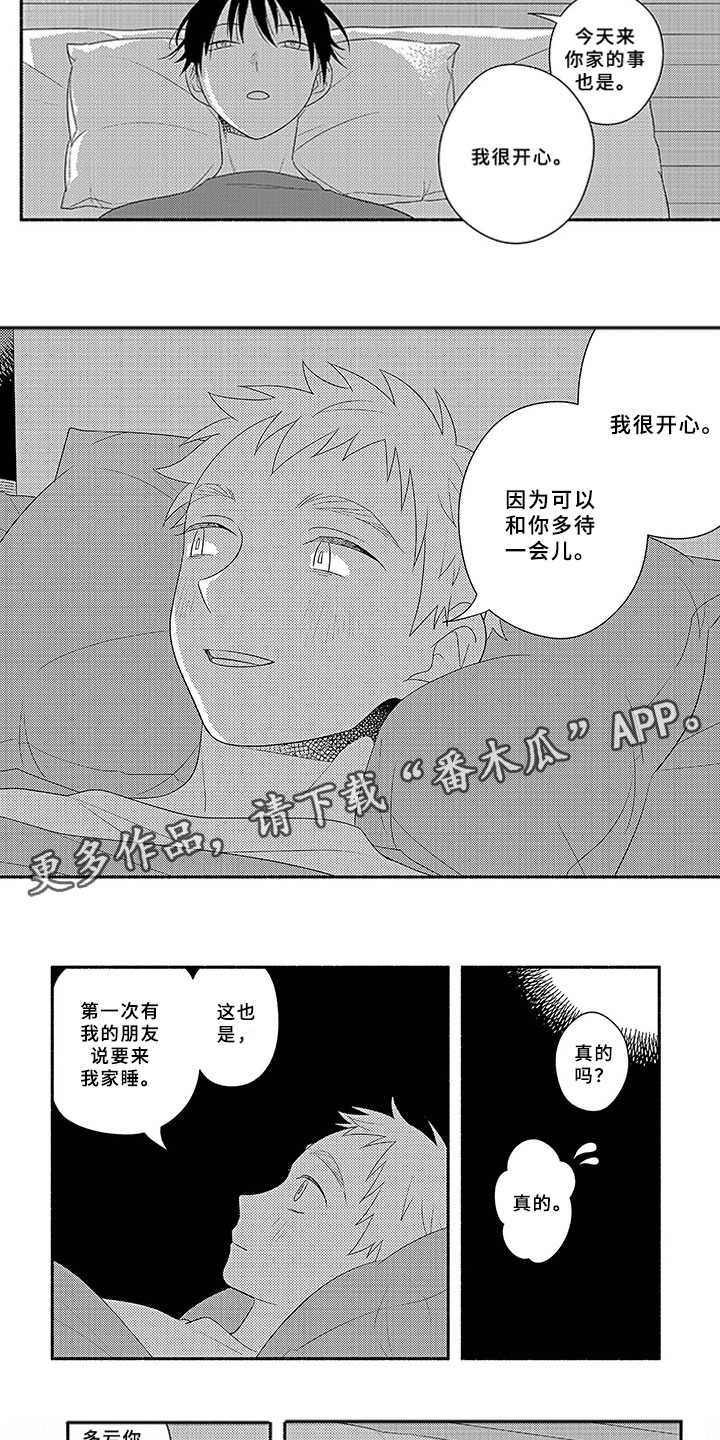 暑假限定巧乐鸽漫画,第18章：夜谈1图