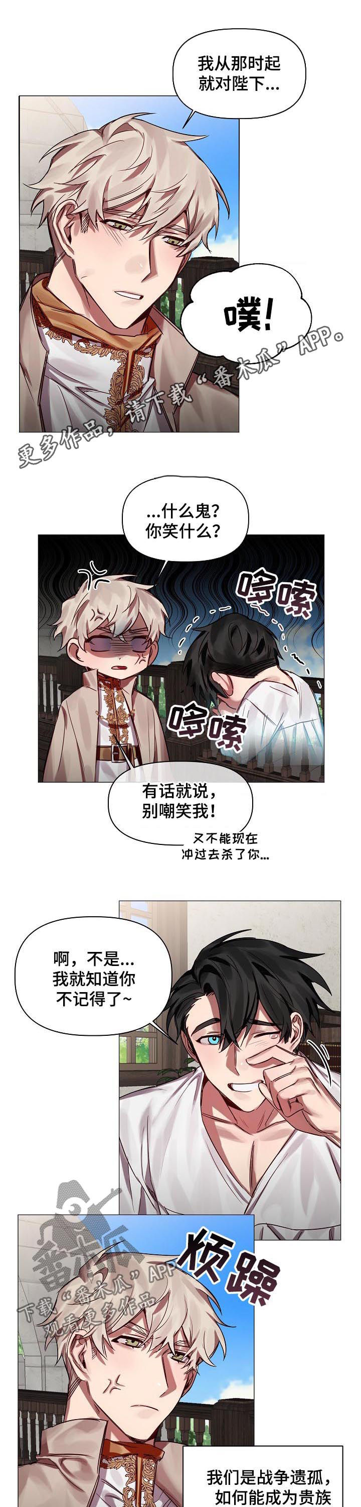 皇家骑士团命运之轮典藏版漫画,第48章：番外：同样在意1图