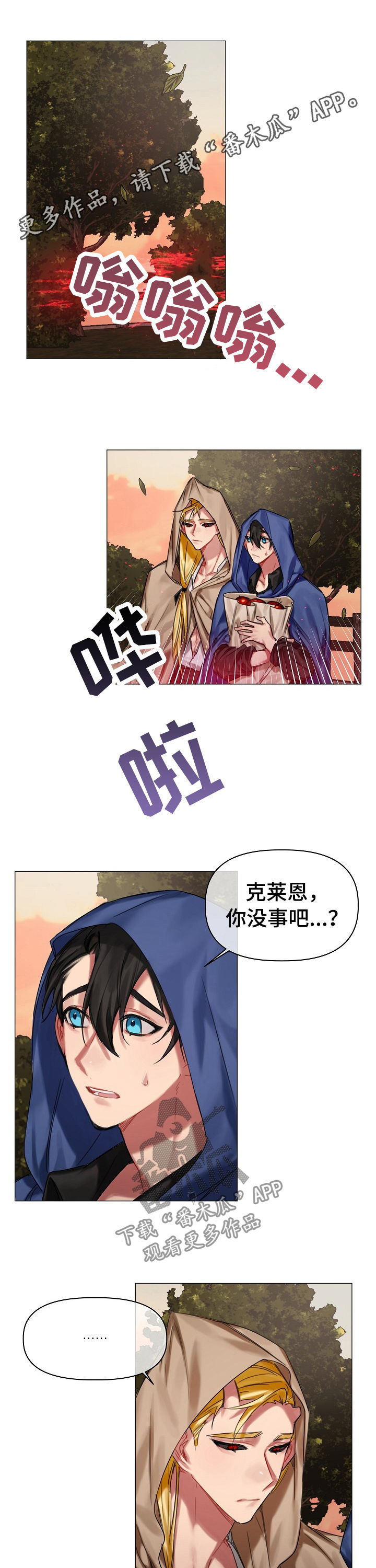 皇家骑士团命运之轮漫画,第27章：你是谁1图