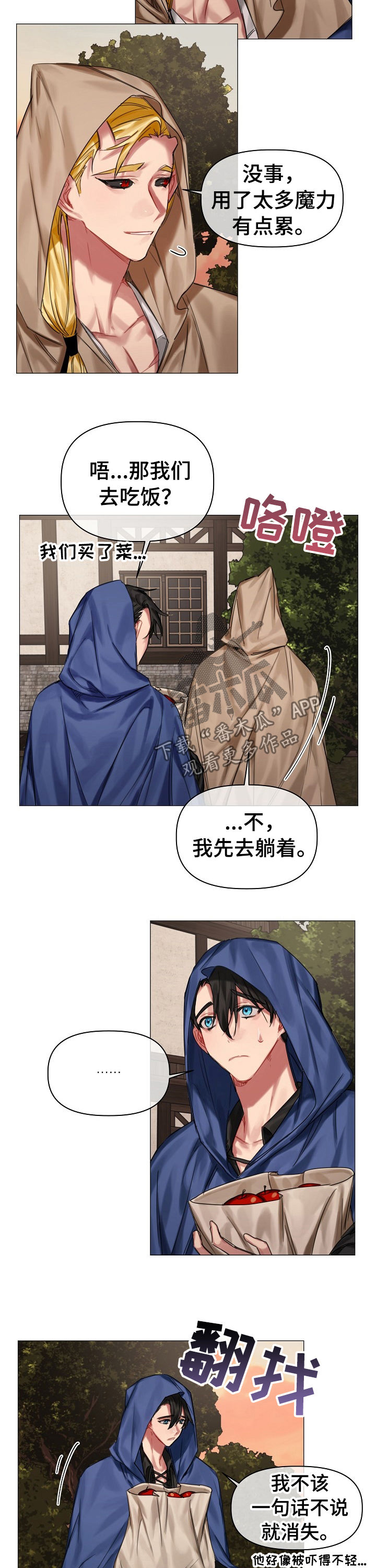 皇家骑士啤酒漫画,第27章：你是谁2图