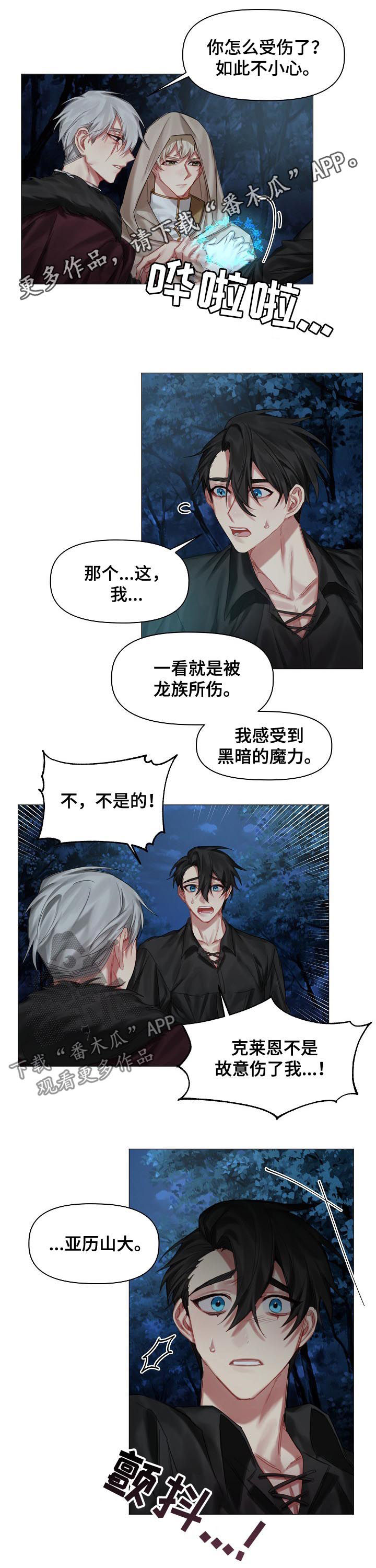 皇家骑士团2命运之轮漫画,第33章：没有理由1图