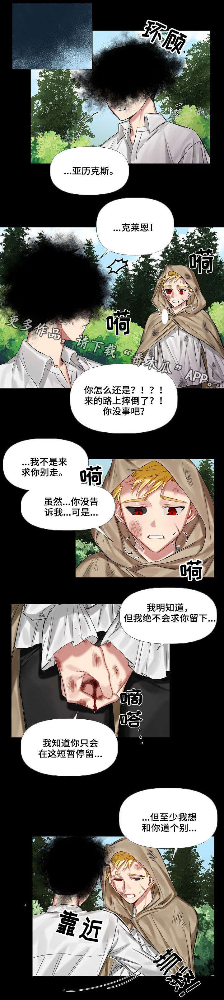 皇家骑士团全人物漫画,第11章：小时候（二）1图