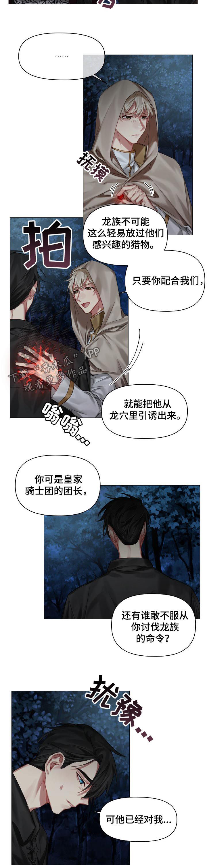 皇家骑士团2命运之轮漫画,第34章：引诱2图