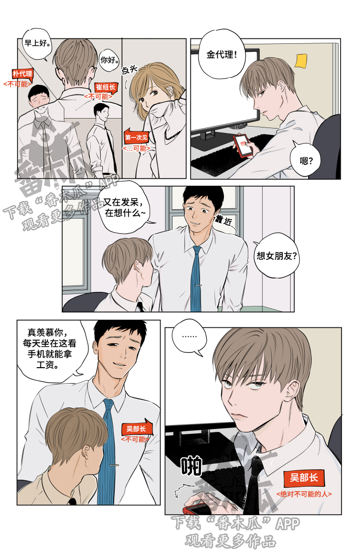 音波漫画,第2章：熟人1图