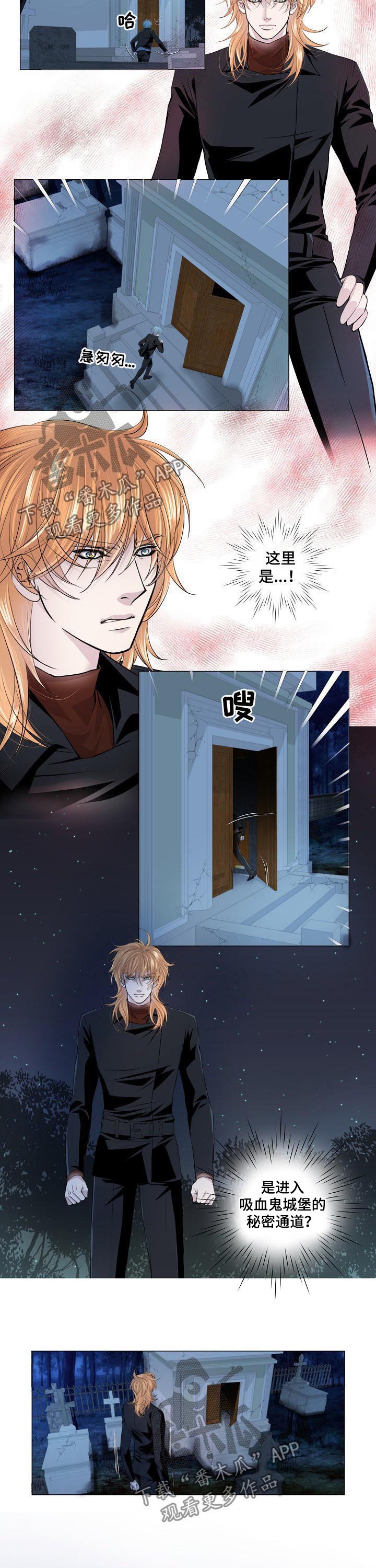 渴望之血漫画解说漫画,第155章：秘密通道1图