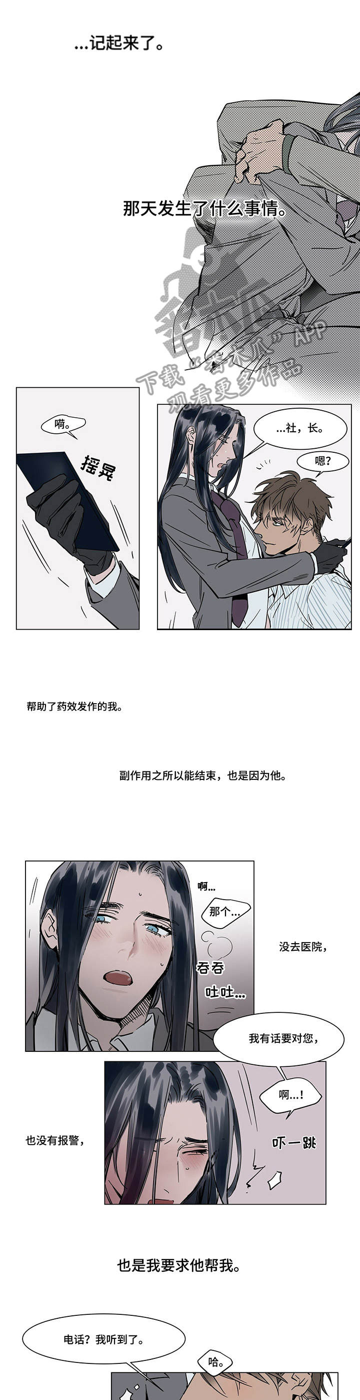 陆秘书漫画,第22章：想起来了2图