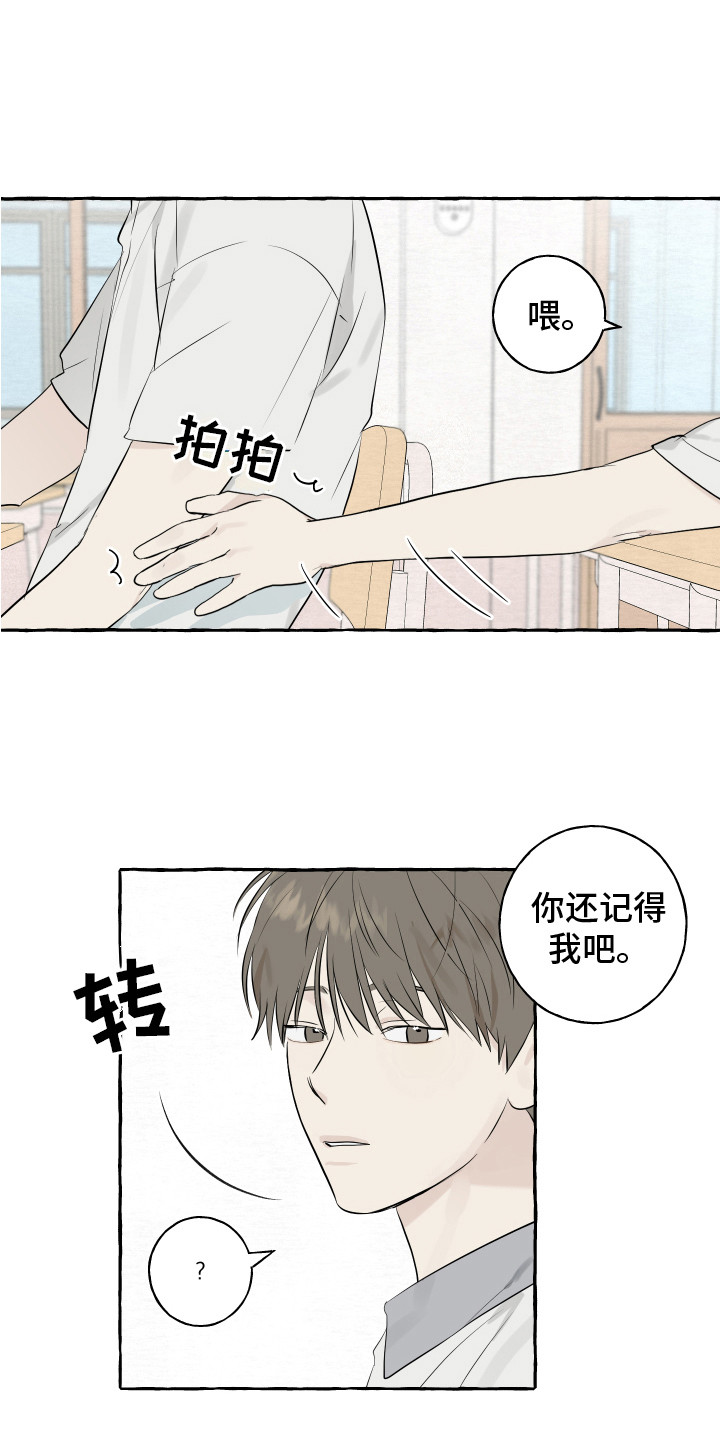 热烈明阳漫画,第3章：打招呼1图