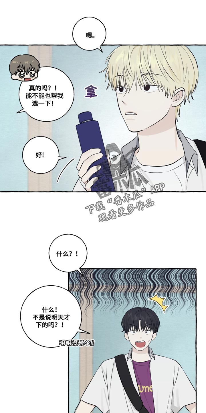 热烈阳光什么意思漫画,第46章：下雨1图