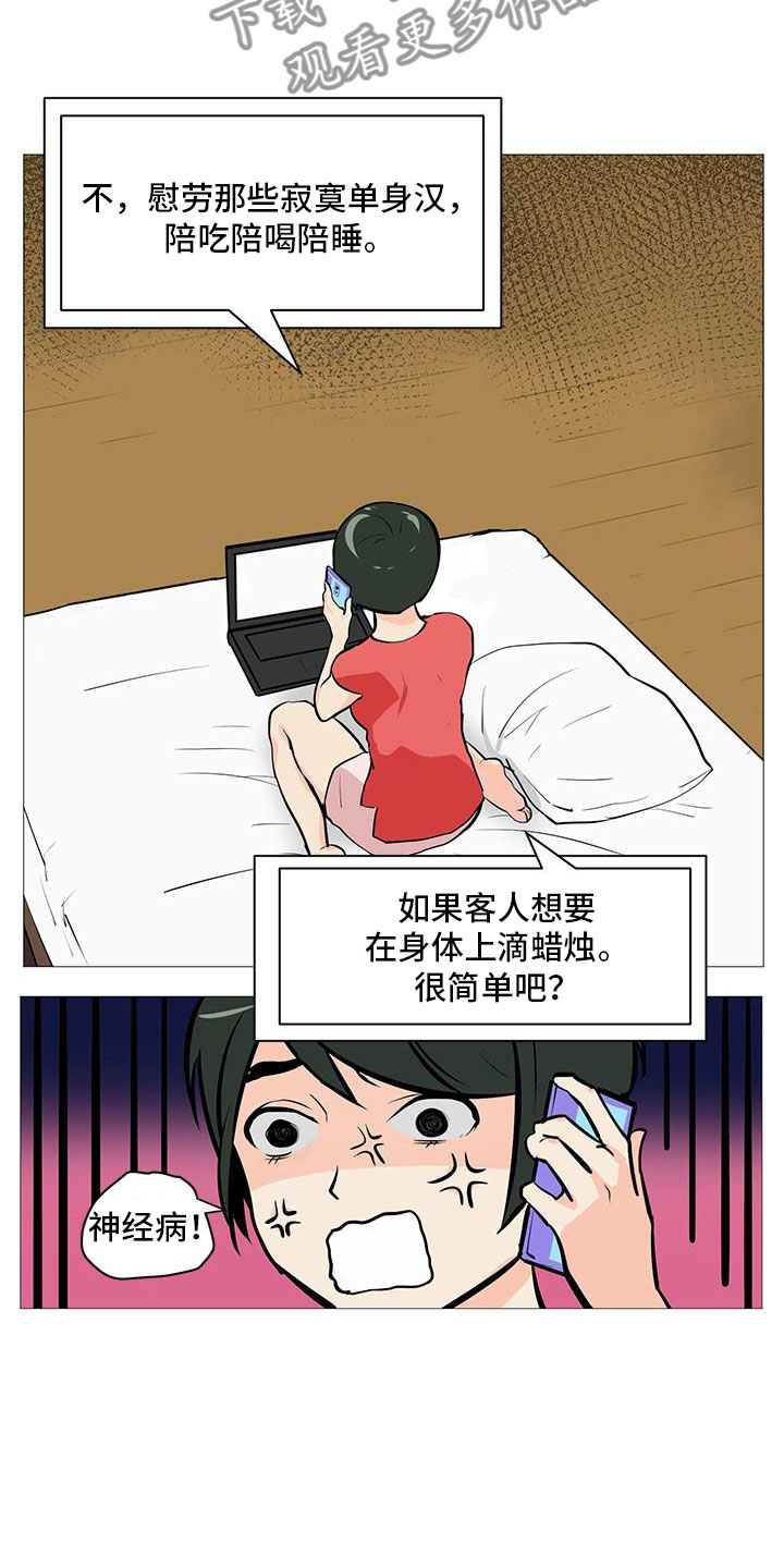 男士职业照漫画,第10章：痛下决心2图