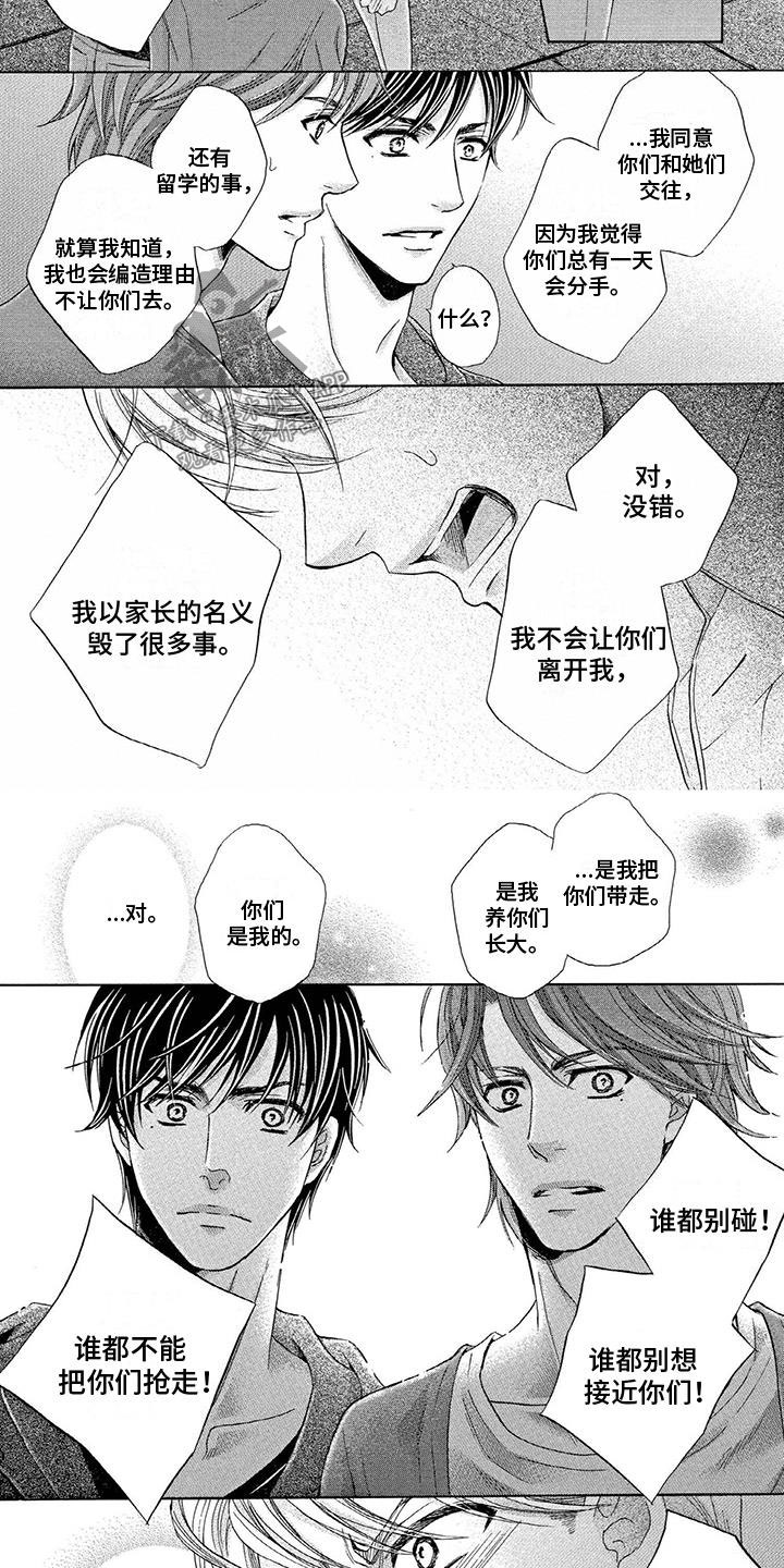 两个儿子盯上我漫画,第12章：真心话1图