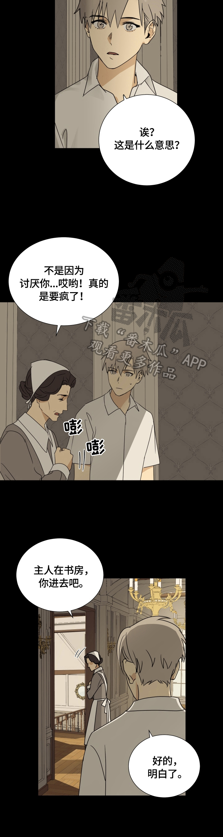 唯美图片漫画,第11章：提问2图