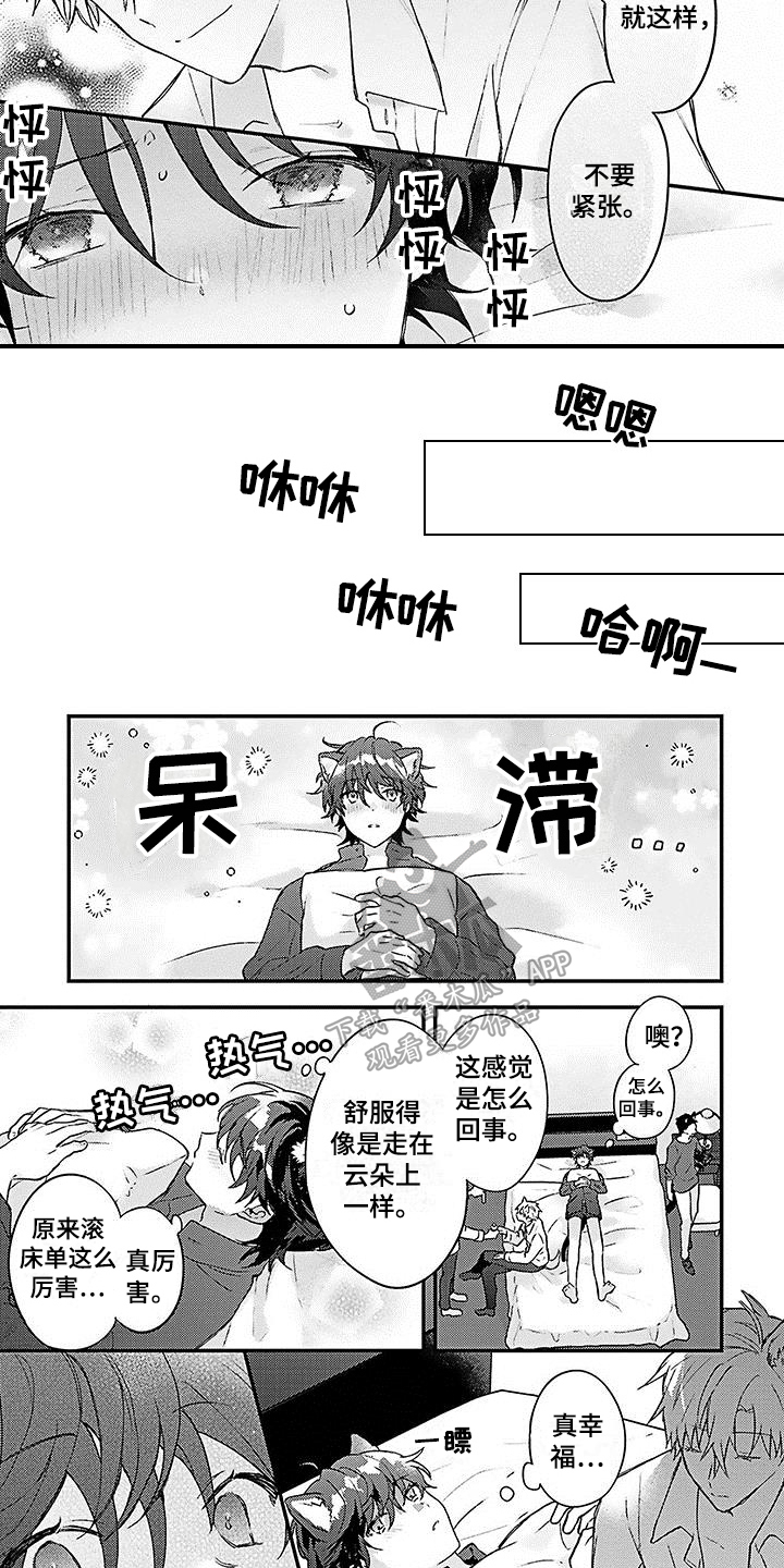 猫咪做梦会梦到主人吗漫画,第5章：安定2图