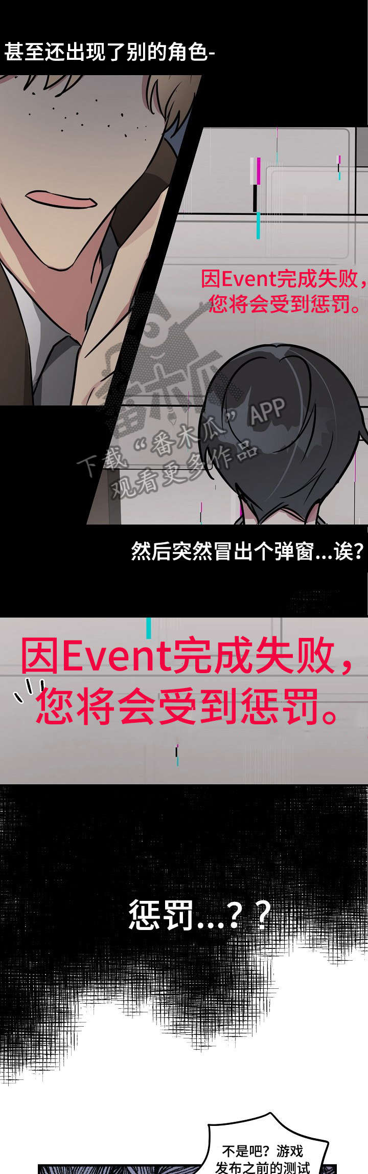 ar恋爱软件漫画,第29章：惩罚1图