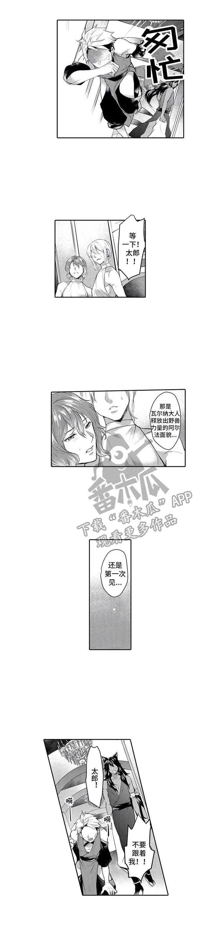 被兽王征占漫画,第8章：挽留1图