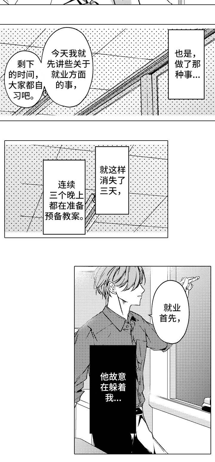 练习对象漫画,第9章：晕倒1图