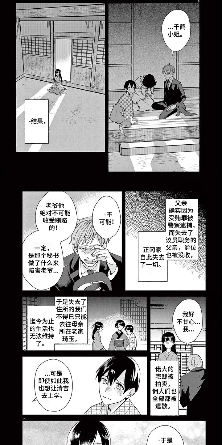 死神的初恋图片漫画,第2章：佣人2图