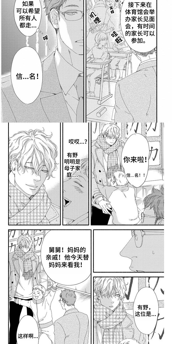 冬天的雪哪一面先融化漫画,第1章：再次遇见1图
