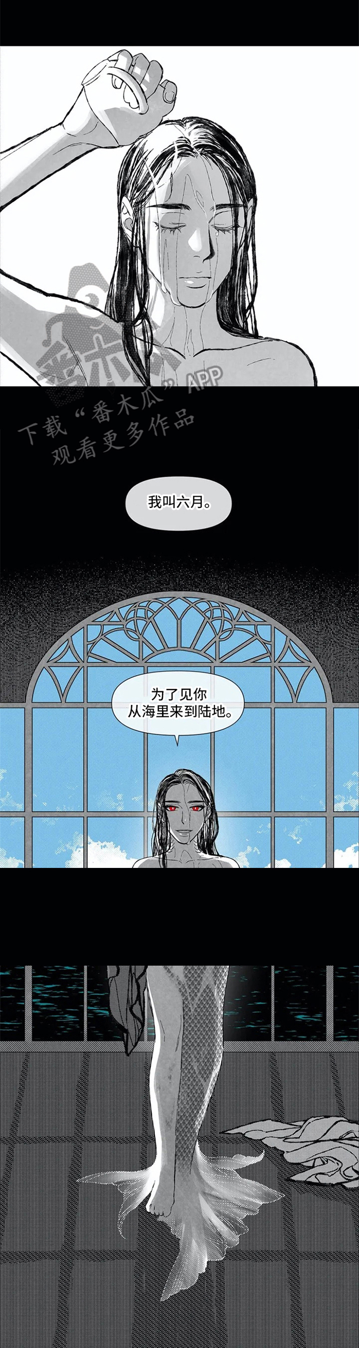 六月的诗句漫画,第4章：不分开1图