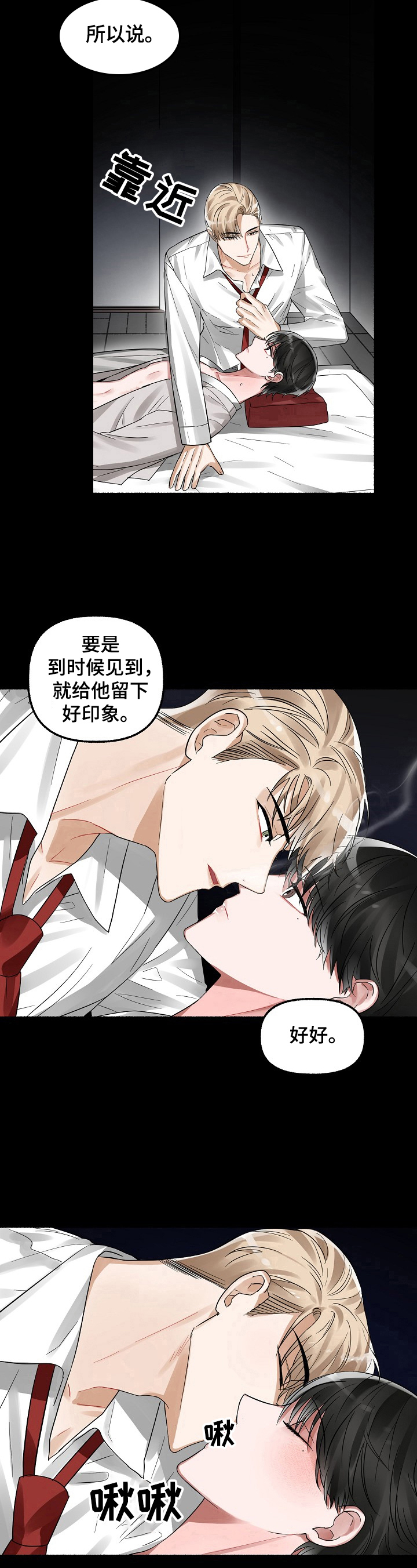 绽放的芍药什么意思漫画,第3章：叮嘱1图