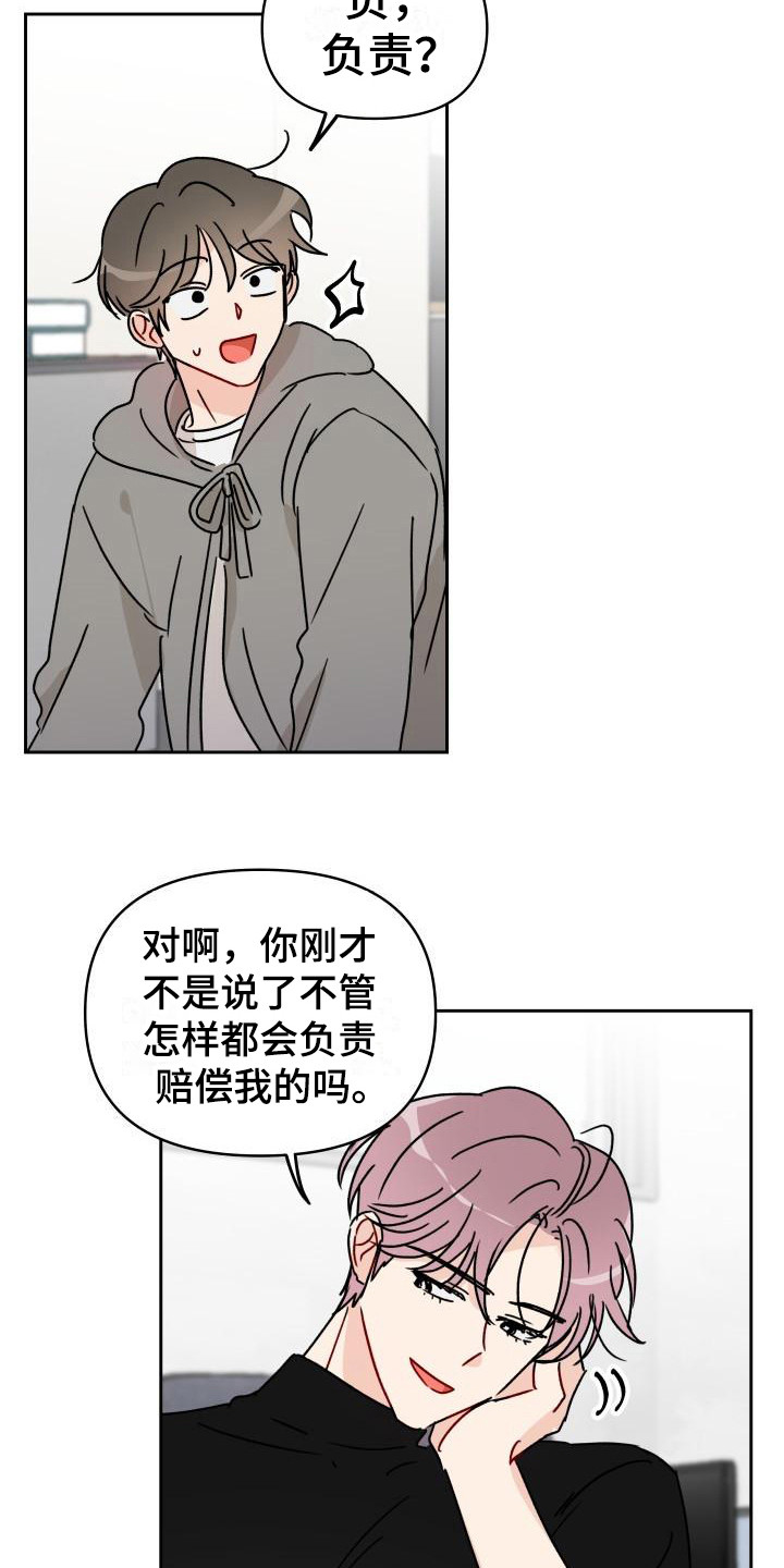 纠缠之缘和相遇之缘漫画,第10章：赔偿我1图