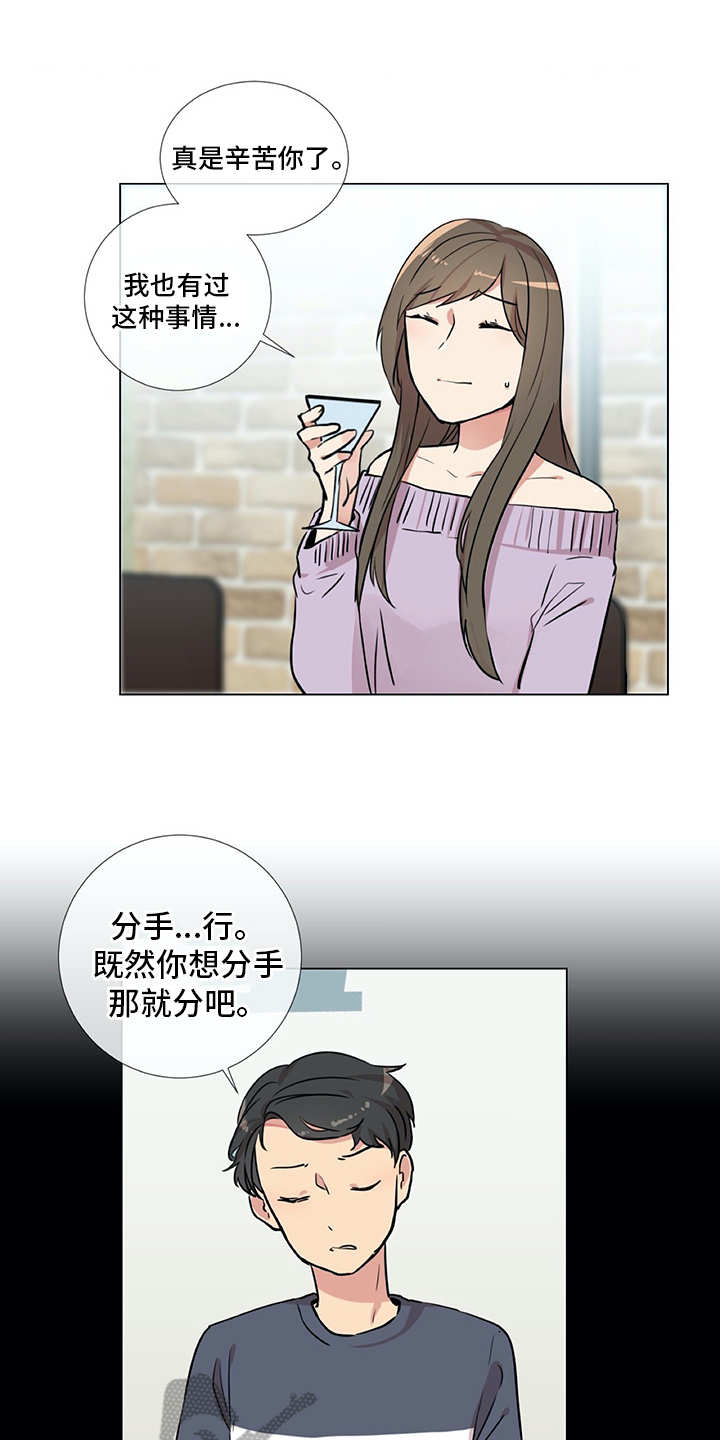 成人心理咨询疏导漫画,第20章：同病相怜1图