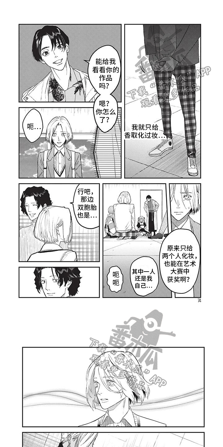 妆颜漫画,第25章：耀眼1图