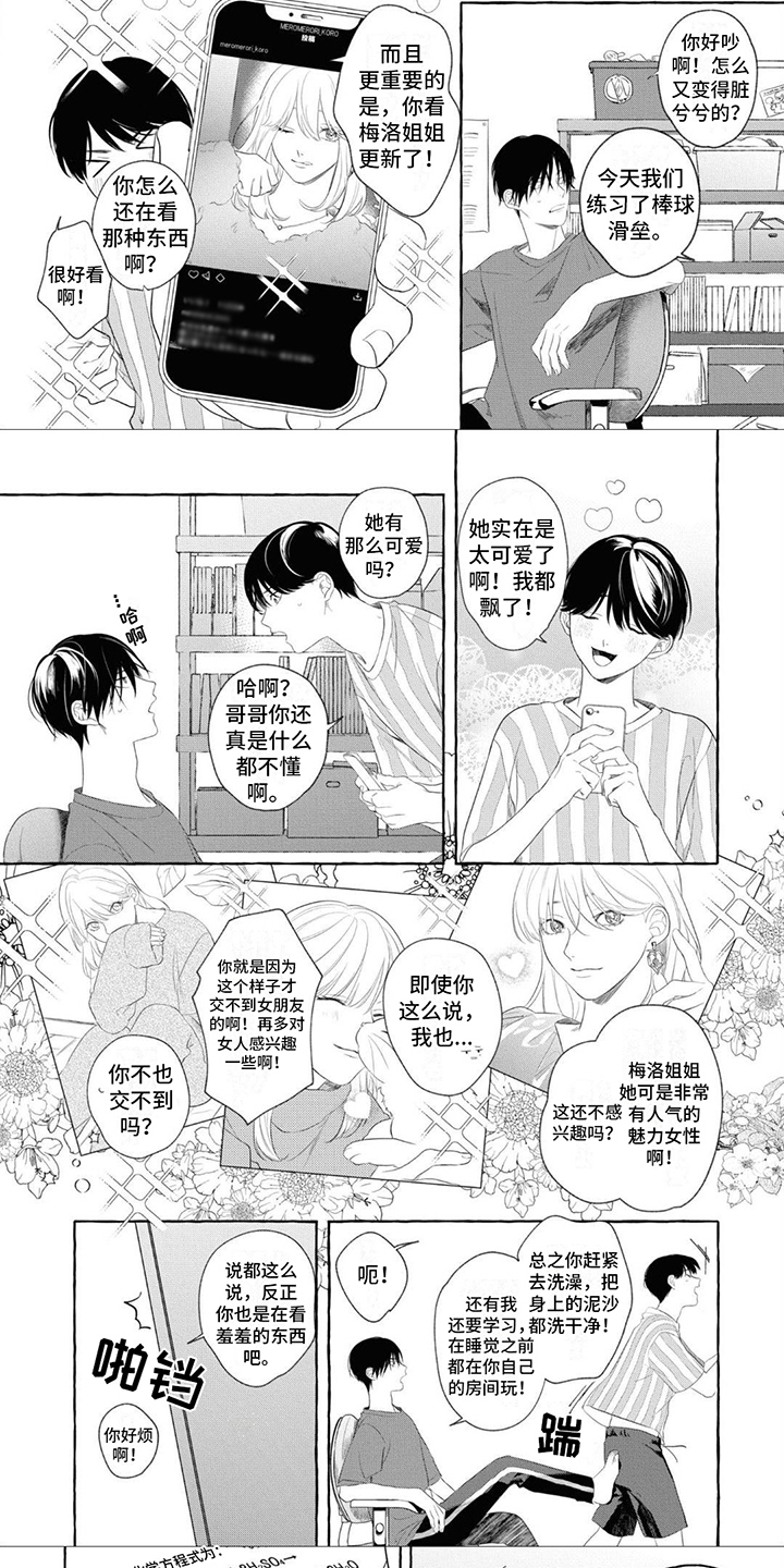 吉田老师直播漫画,第1章：学院的王1图