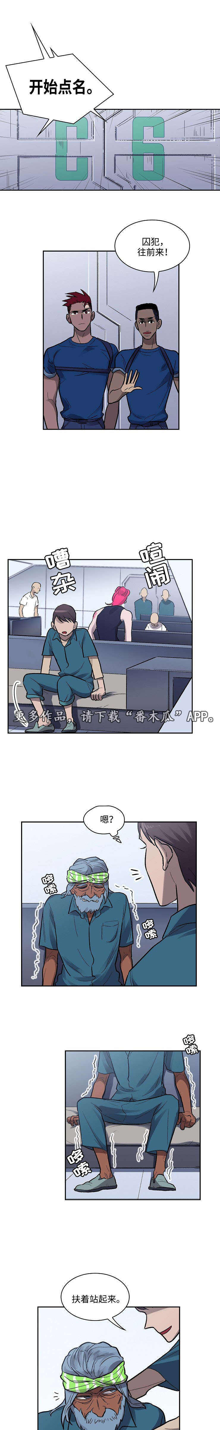 宇宙监狱真实情况漫画,第16章：点名1图