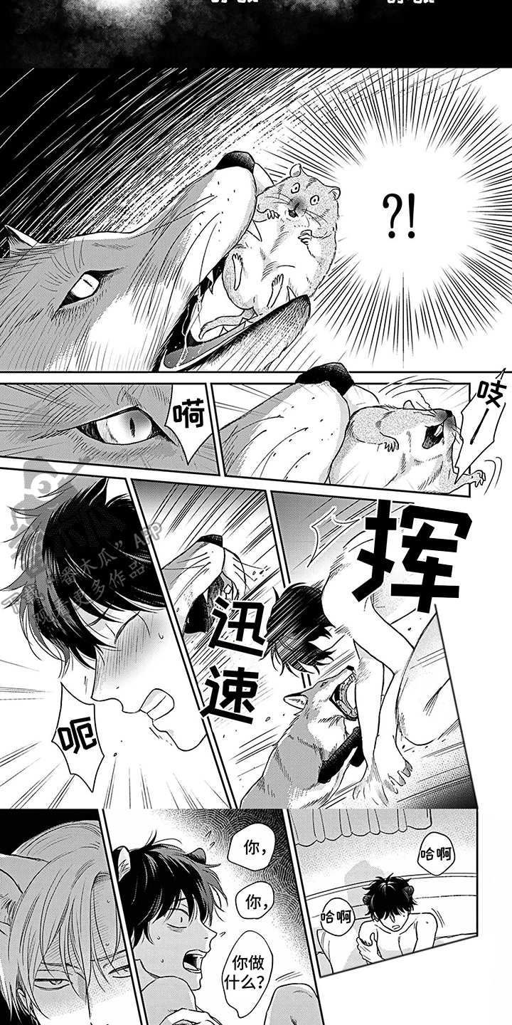 欧米伽让我流泪漫画,第13章：咬伤 2图