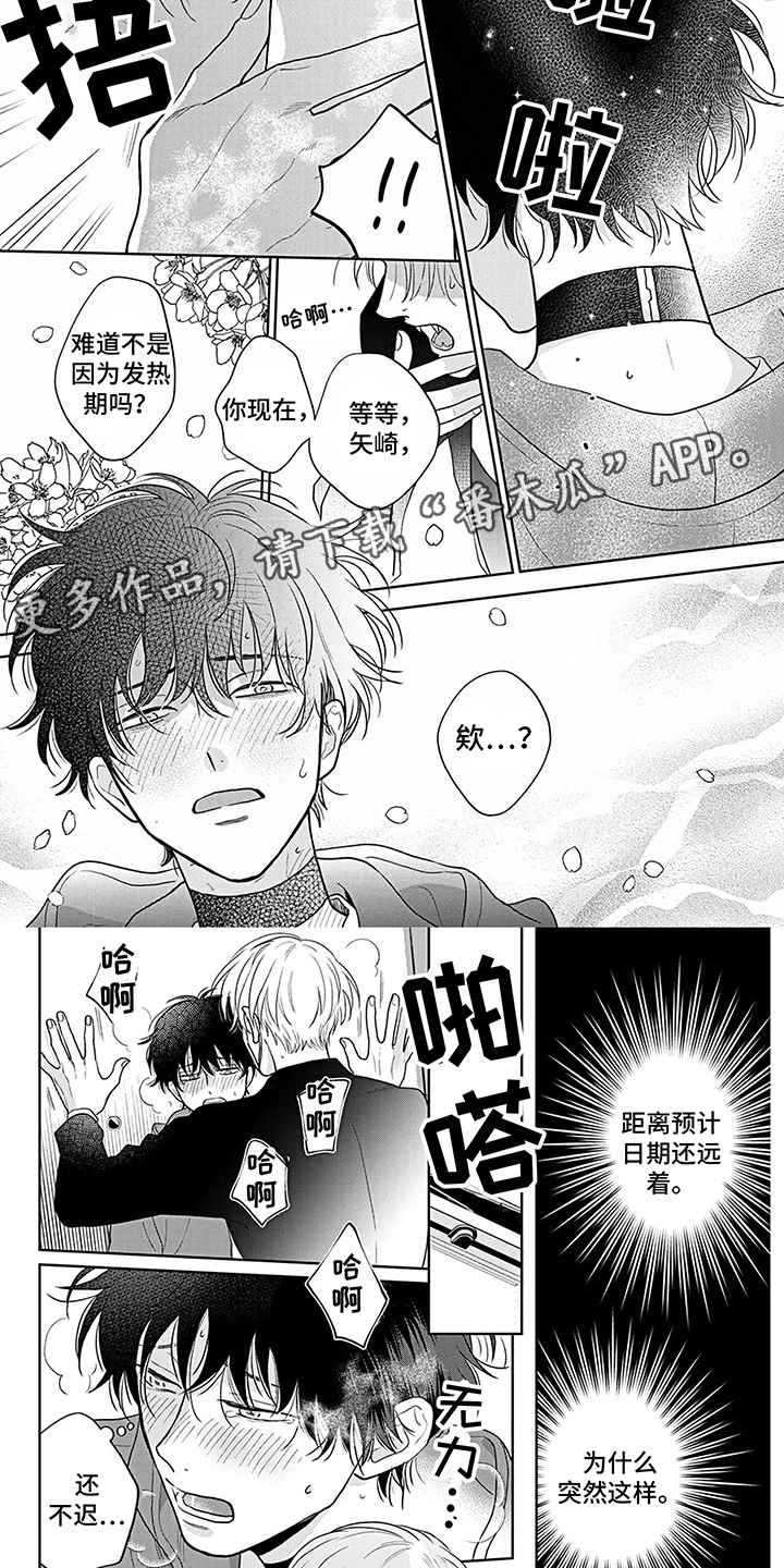 欧米伽让我流泪漫画,第21章：害羞了 2图