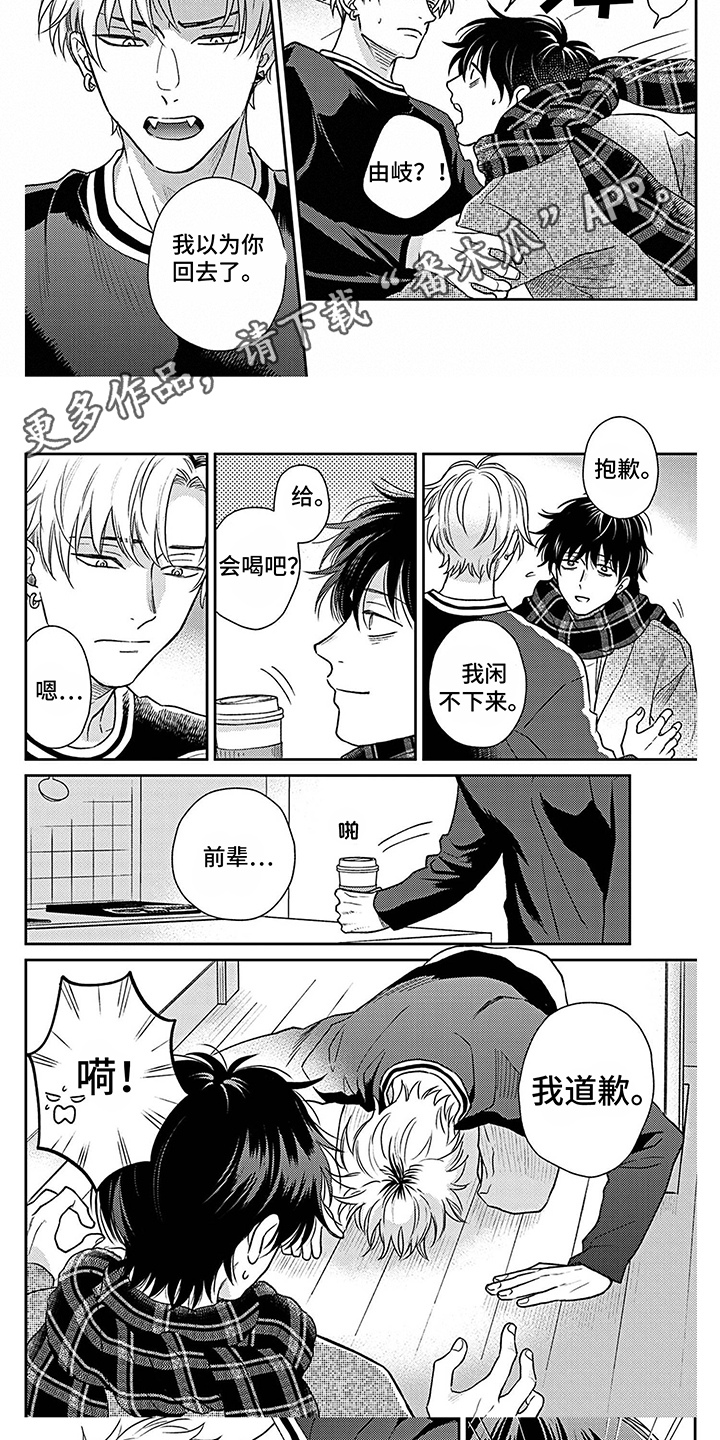 欧米伽让我流泪漫画,第11章：道歉2图
