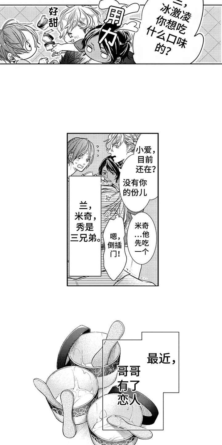 三兄弟共创联盟漫画,第9章：撒娇1图